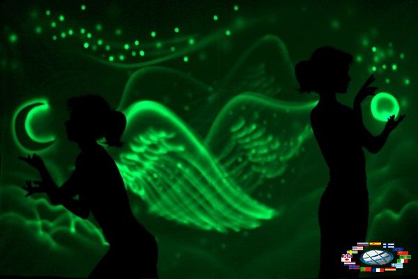 Шоу световых картин